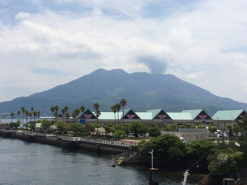 Вулкан Сакурадзима.