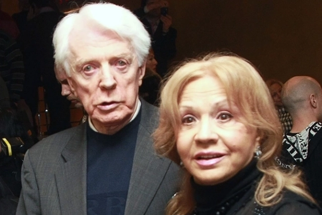 Олег Стриженов и Лионелла Стриженова, 2009 г. 