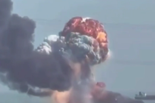 Удар по танкеру