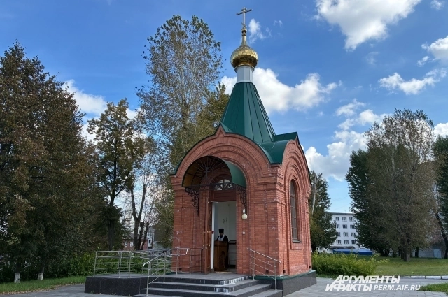 На территории ПГНИУ возвели часовню.