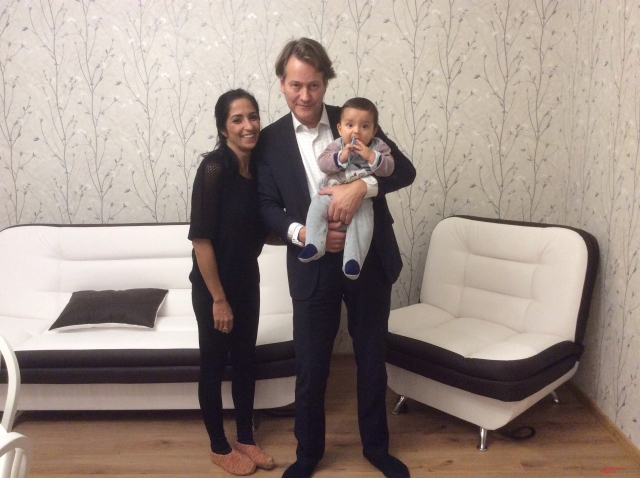  Александр фон Гревениц с женой Дорой и младшим сыном Алексеем. 