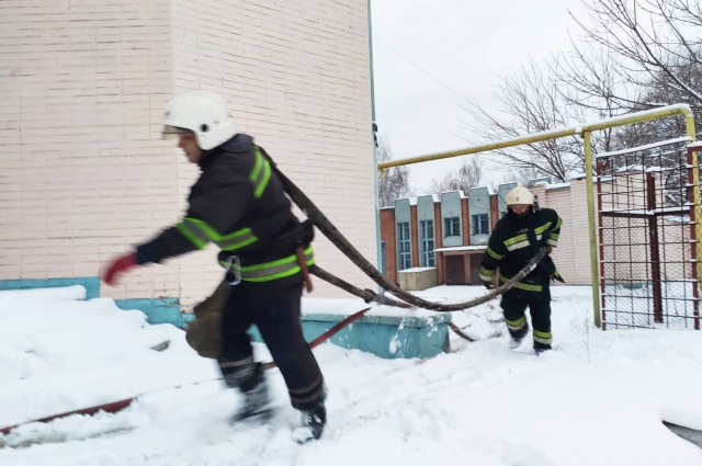 пожар в Полтаве