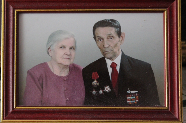 Дмитрий Степанович с супругой Марией Афанасьевной.