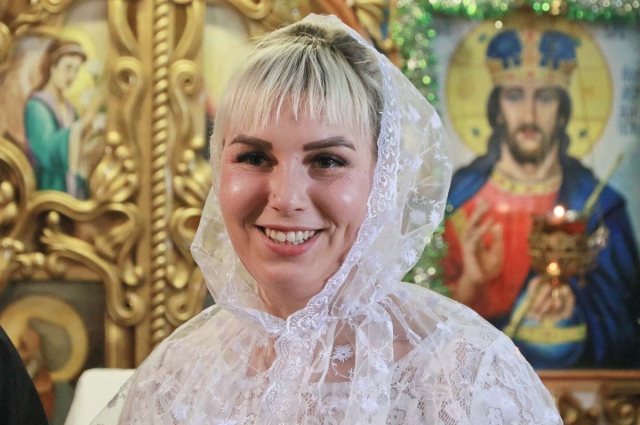 Ольга давно мечтала о венчании. 