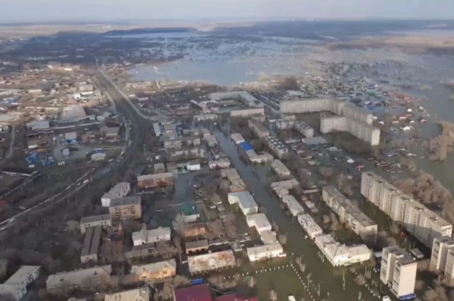 Паводок в Орске.