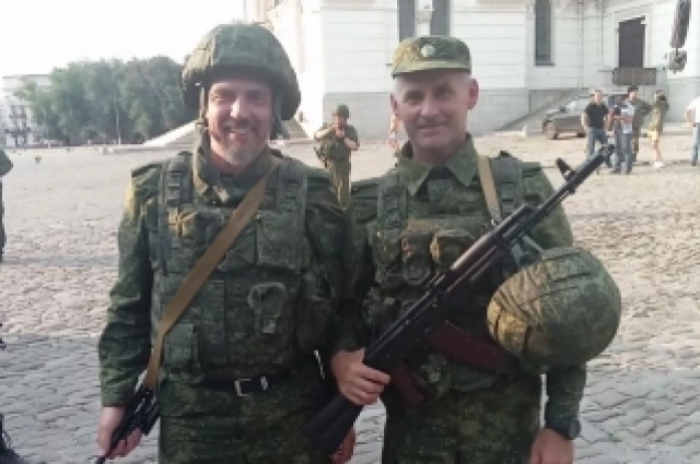 Александр Шугайлов со своим другом детства Геннадием Кияновым.
