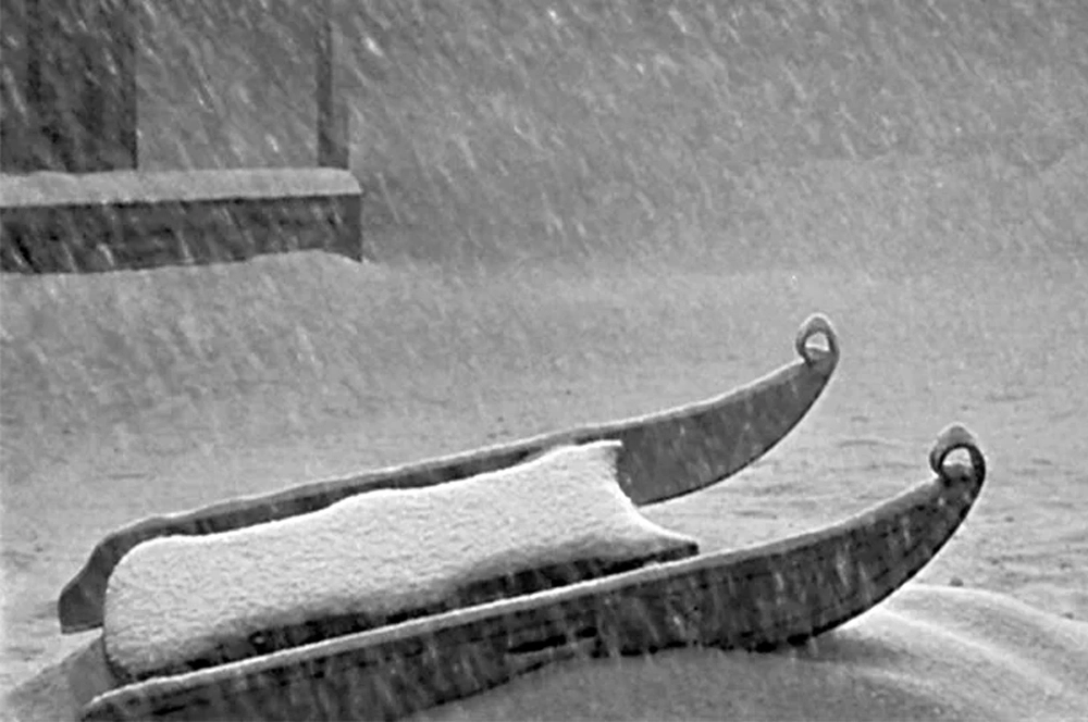 Санки из фильма «Гражданин Кейн»