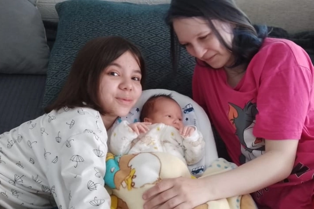 Семья стала многодетной.