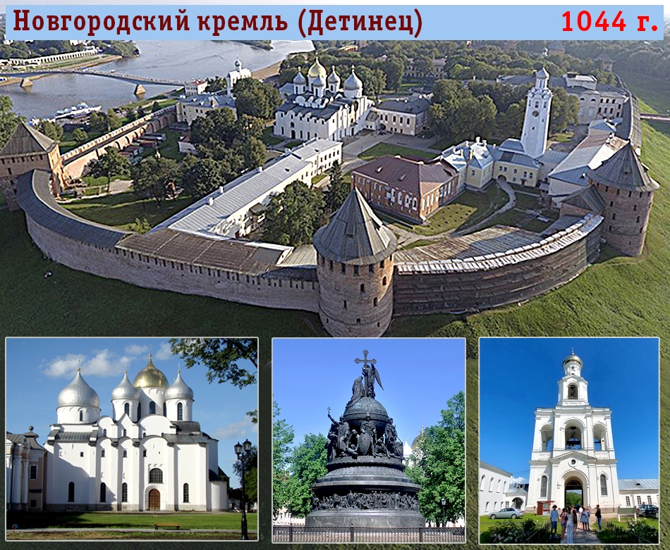 Новгородский кремль (Детинец).