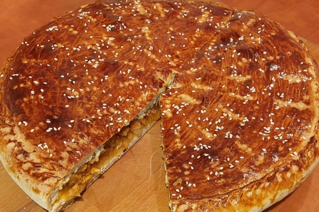 Казачий пирог с капустой