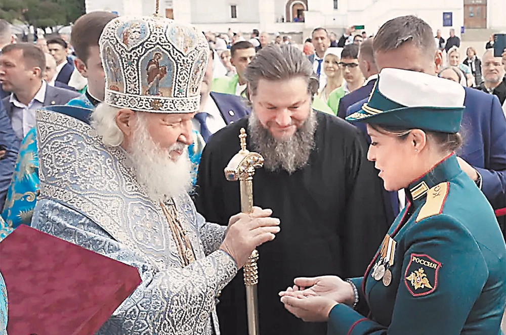 На&nbsp;ратный труд Сергееву благословил Патриарх.