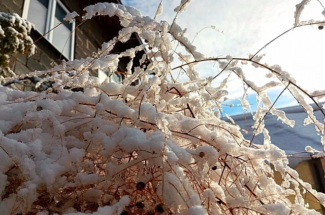 Март в Омске - ещё зимний месяц.