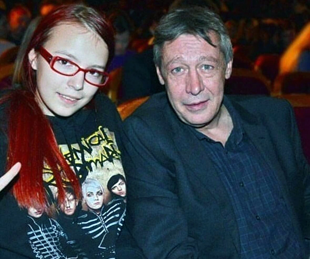 Михаил Ефремов и Анна-Мария.