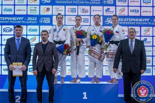 На Чемпионате России по дзюдо уральцы завоевали 10 медалей в личном зачете