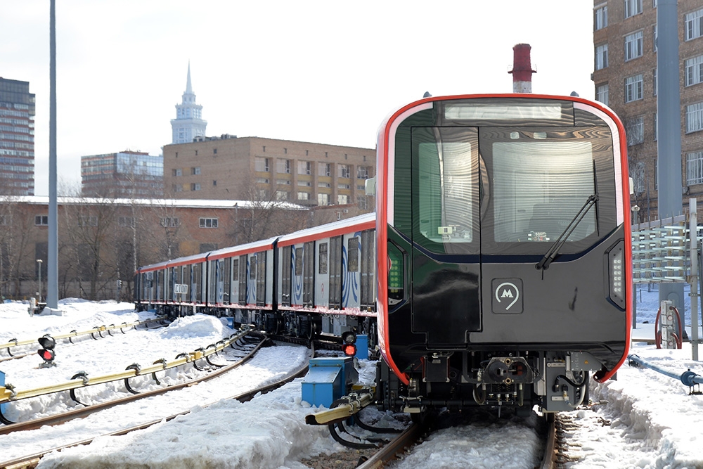 Запуск поезда Москва-2024.