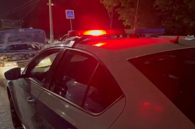 В соцсетях появилось видео с места ДТП.