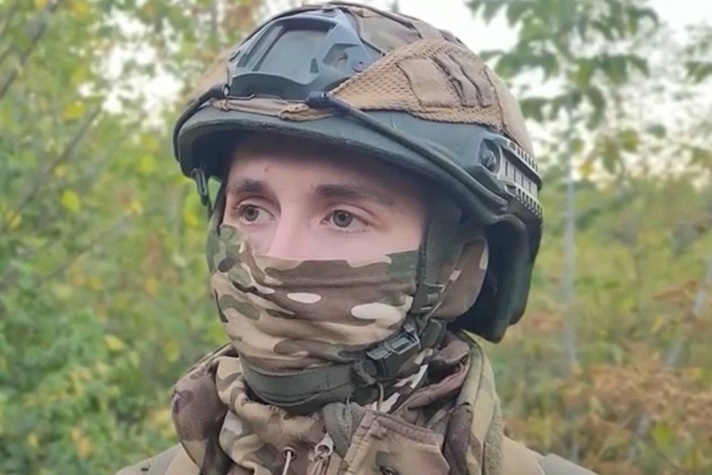 Оператор БПЛА с позывным Жук.