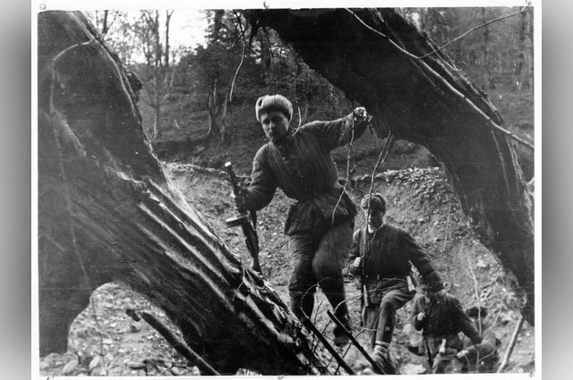 Крымские партизаны.