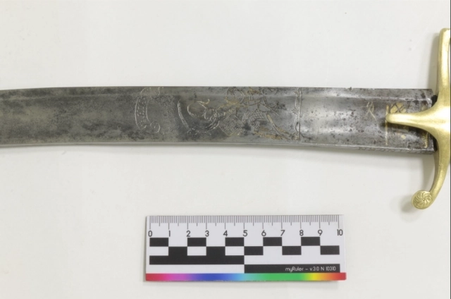 Гусарская сабля после реставрации
