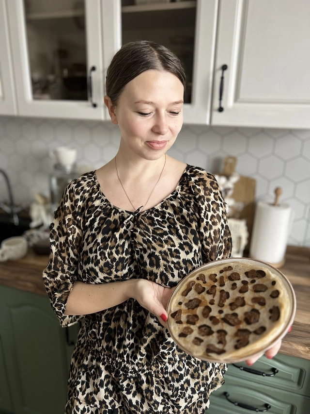 С леопардовыми блинами хочется делать много фото!