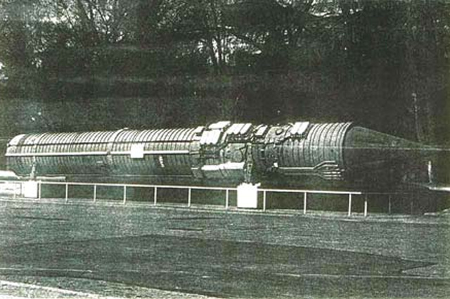 Командная ракета системы Периметр . Ориентировочно 1983 год