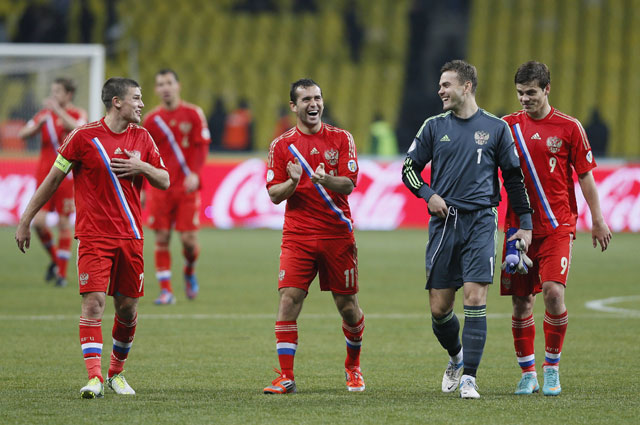Сборная России победила Азербайджан в первой игре со счётом 1:0