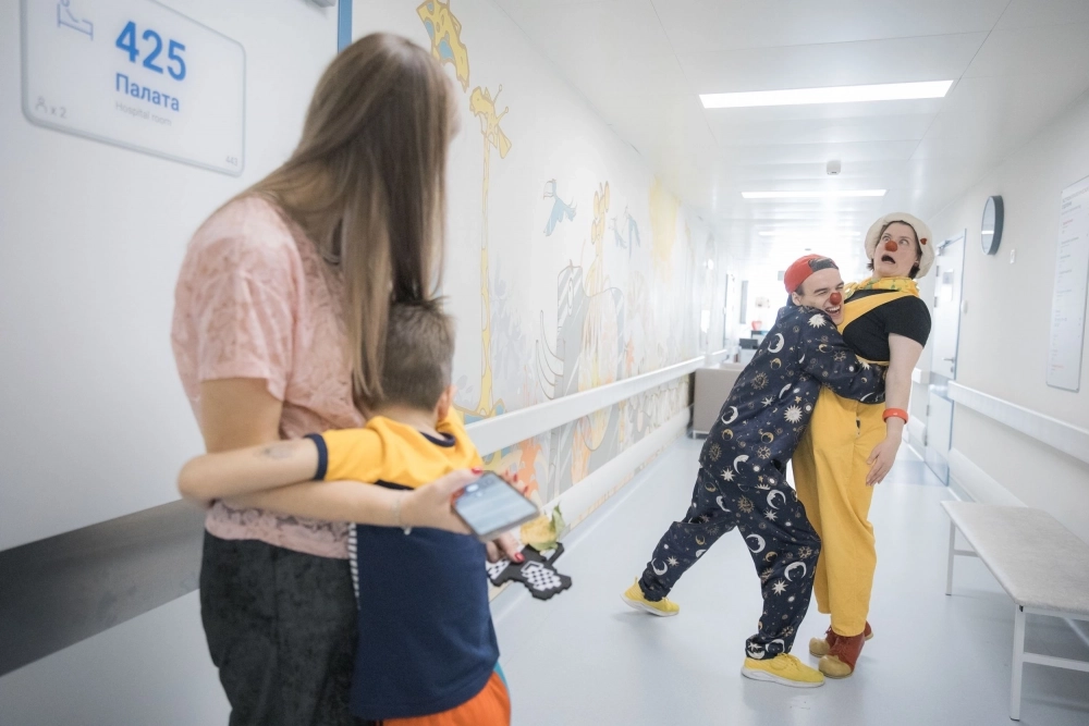 Больничная клоунада — это импровизация.