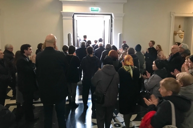 Сергея Селеменева провожали громкими овациями.