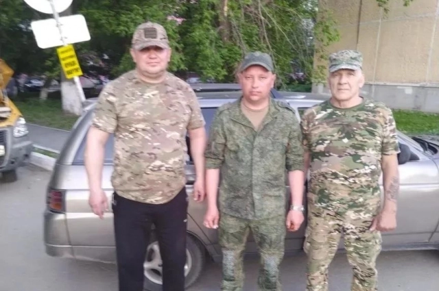 На фото слева Станислав Дулуба, справа Сергей Лавреньев