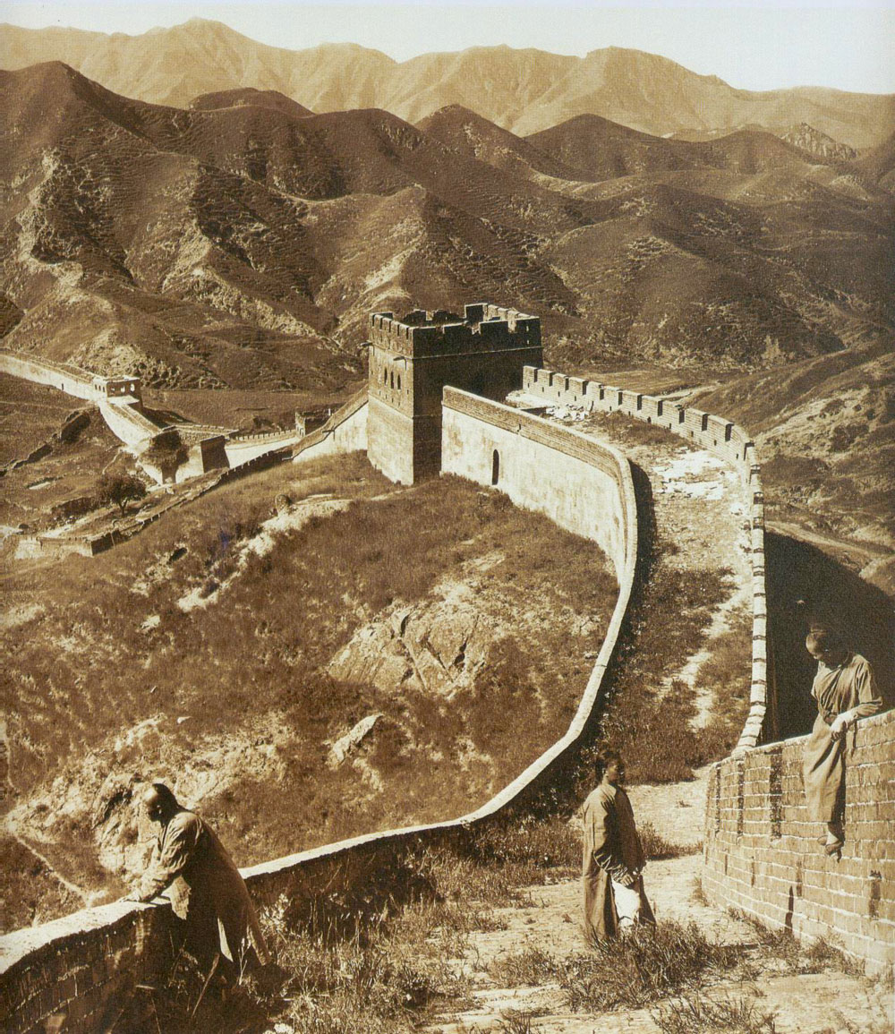 Фотография Великой Китайской стены 1907 г.