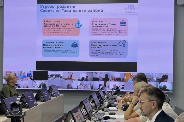 на первой стратегической сессии по социально-экономическому развитию Советской Гавани
