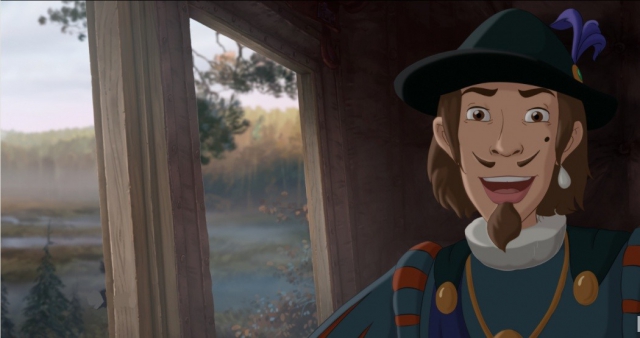 Сигизмунд в мультфильме представлен молодым и неопытным правителем.