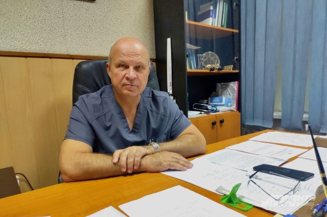 Главный врач Сергей Орлеанский. Мариупольская городская больница скорой помощи