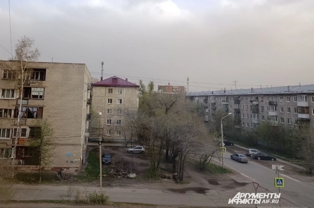 Пыльная буря Омска