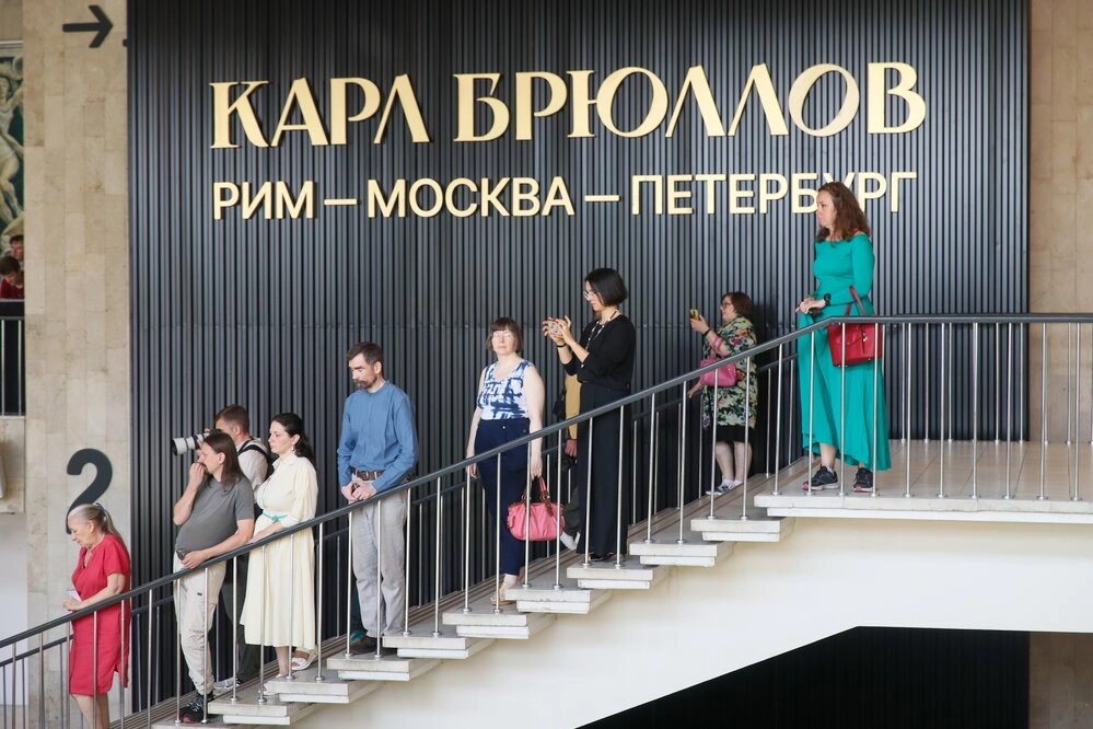 Предпоказ выставки «Карл Брюллов. Рим – Москва – Петербург».
