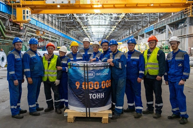 На ВИЗ-Стали выпустили юбилейную тонну высокотехнологичной продукции