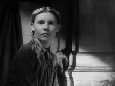 Нина Гуляева в фильме «Телеграмма», 1957 г.