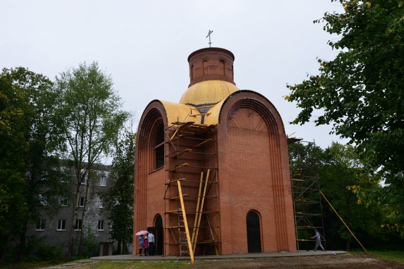 Храм во имя святого мученика Иоанна Воина на Кургане Бессмертия.