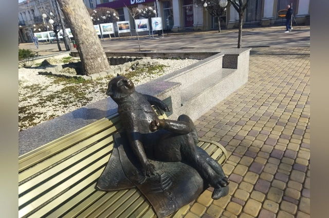 Йошкин кот в Симферополе: его задняя лапа, оказывается, «счастливая».