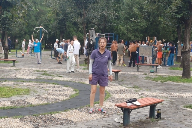 В парке у Храма Неба