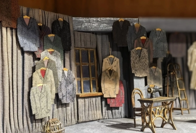 Макеты создавались к каждому спектаклю.