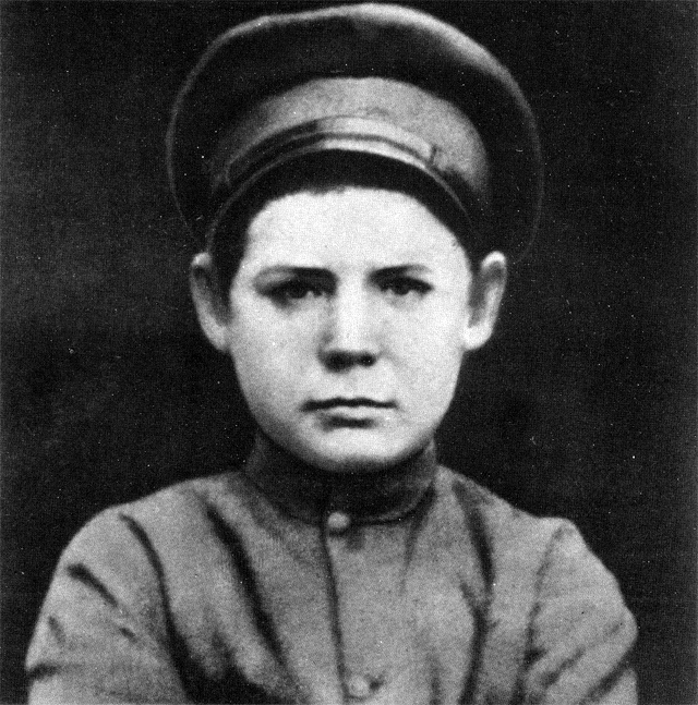 Сергей Костриков в детстве.