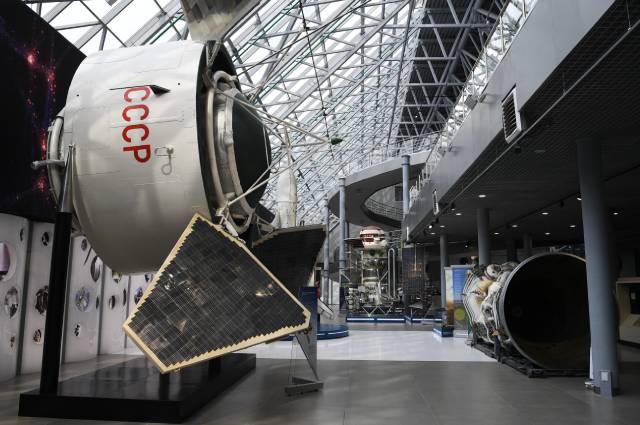 Новый корпус музея космонавтики в Калуге.