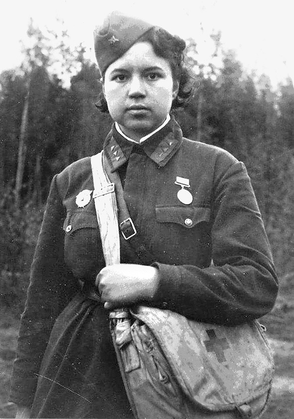 Дочь генерала Валя Панфилова.