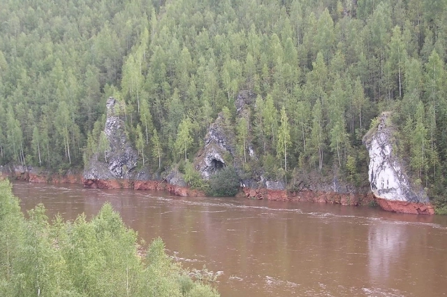 Косьвинская карстовая арка.