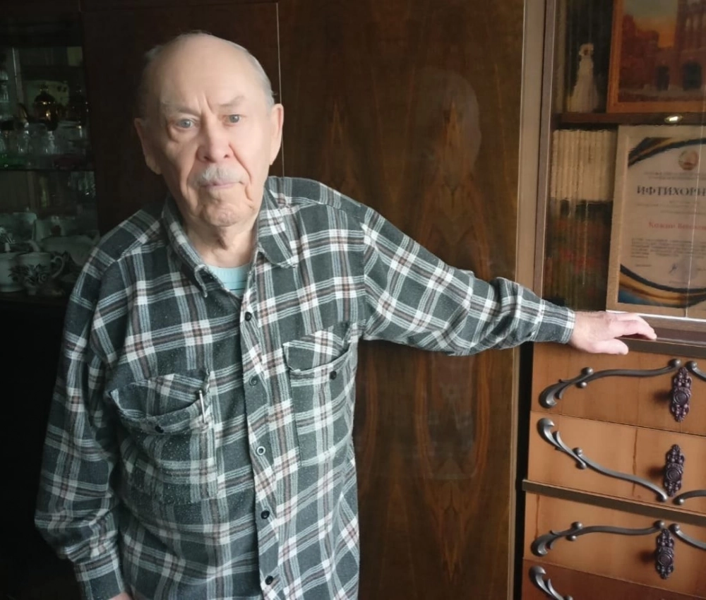 Пилот Вианиамин Кожин отметил 85-летний юбилей.