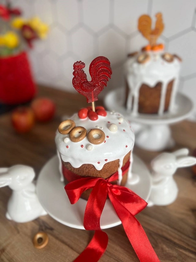 Кулич в русском стиле