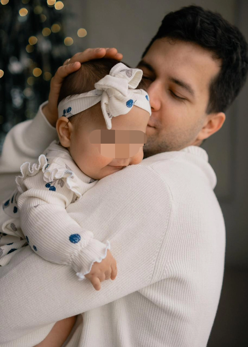 Денис Давыдов с дочерью.