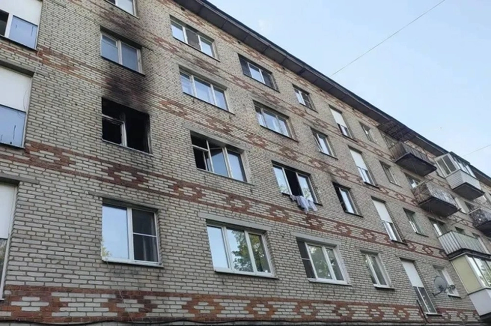 Фото с&nbsp;места взрыва.