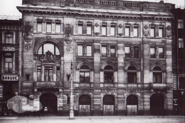 Здание Русско-Азиатского банка на Невском, 62. 1914 год.